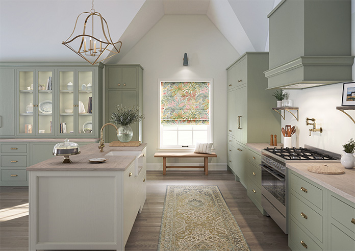 Canopy, Tranquil Oasis - Roman Blind - Image 8